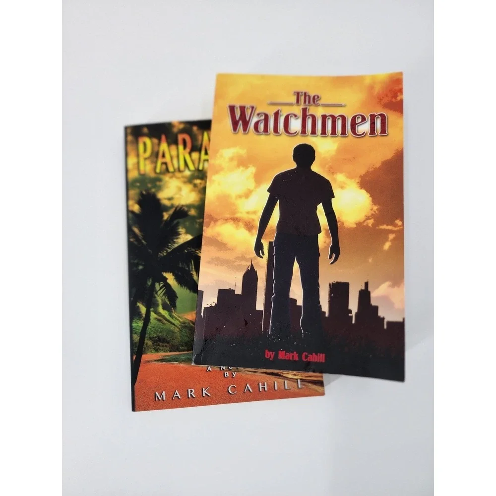 Mark Cahill Book Lot Paradise and The Watchmen Christian Fiction Paperbacks